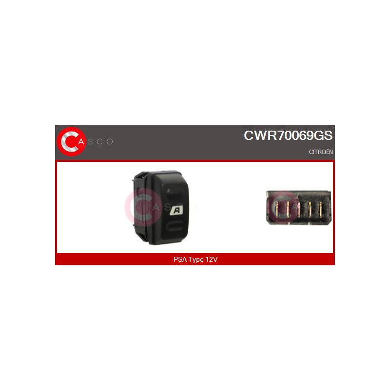 Interrupteur de vitres électriques CASCO