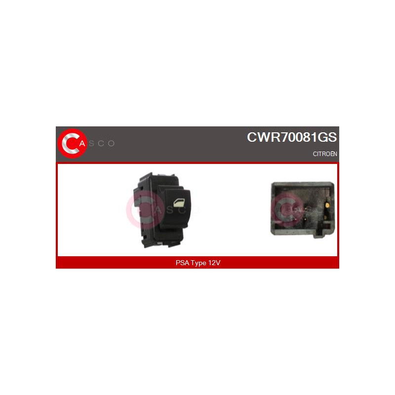 Interrupteur de vitres électriques CASCO