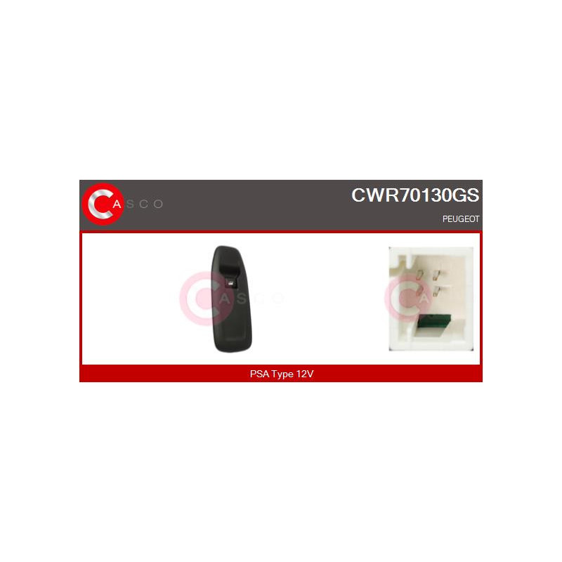 Interrupteur de vitres électriques CASCO