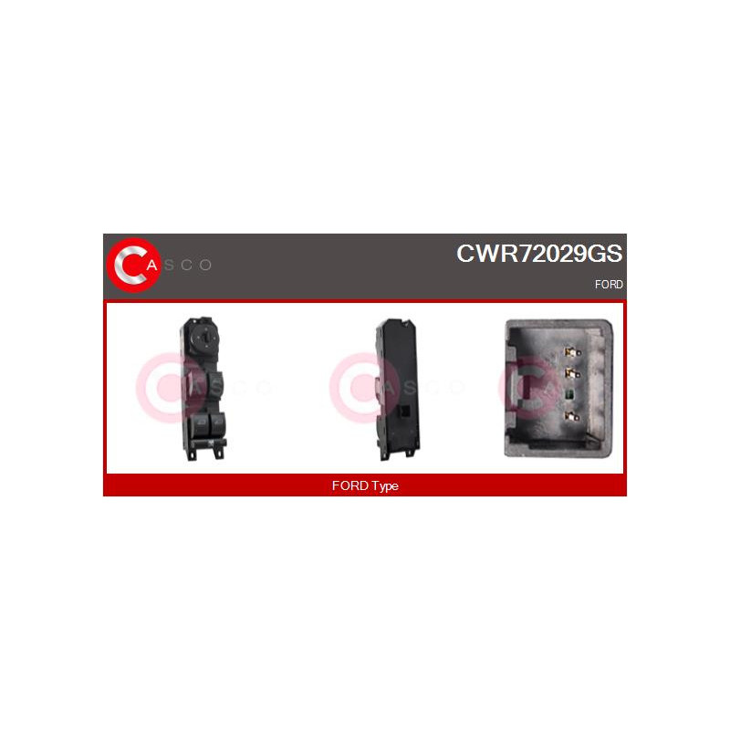 Interrupteur de vitres électriques CASCO