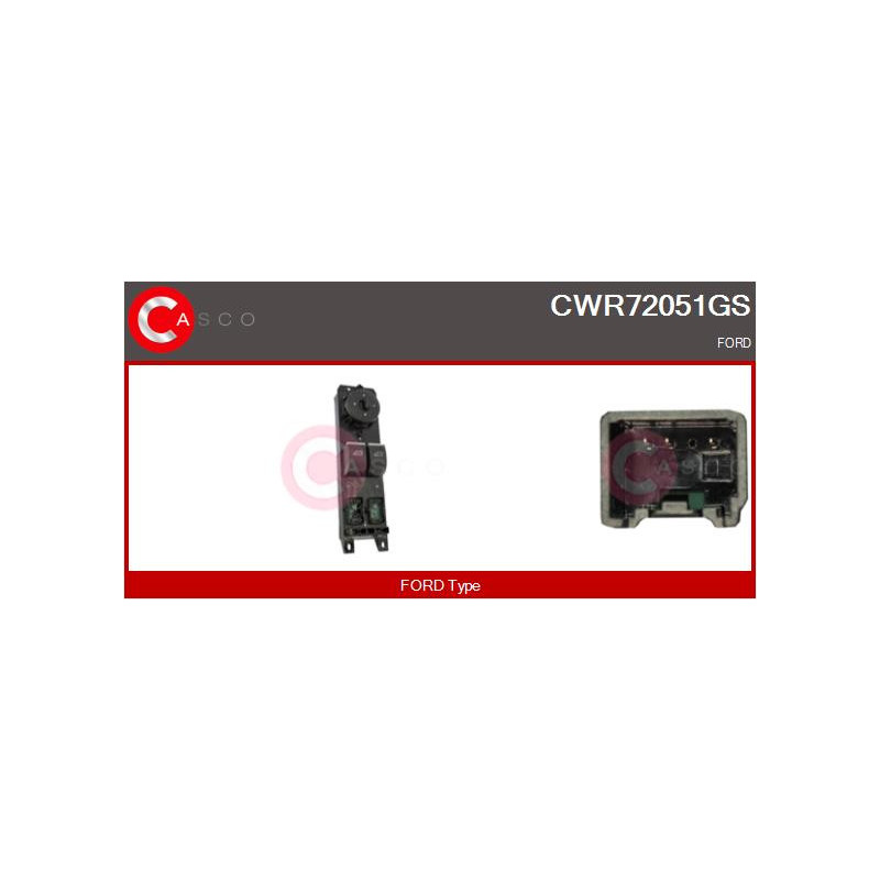 Interrupteur de vitres électriques CASCO