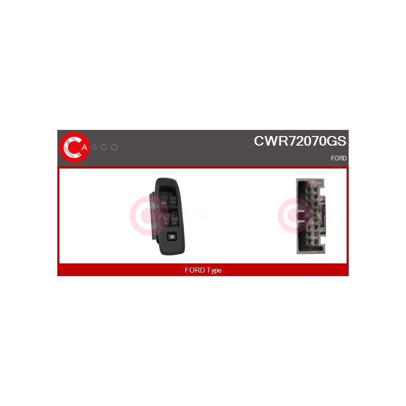 Interrupteur de vitres électriques CASCO