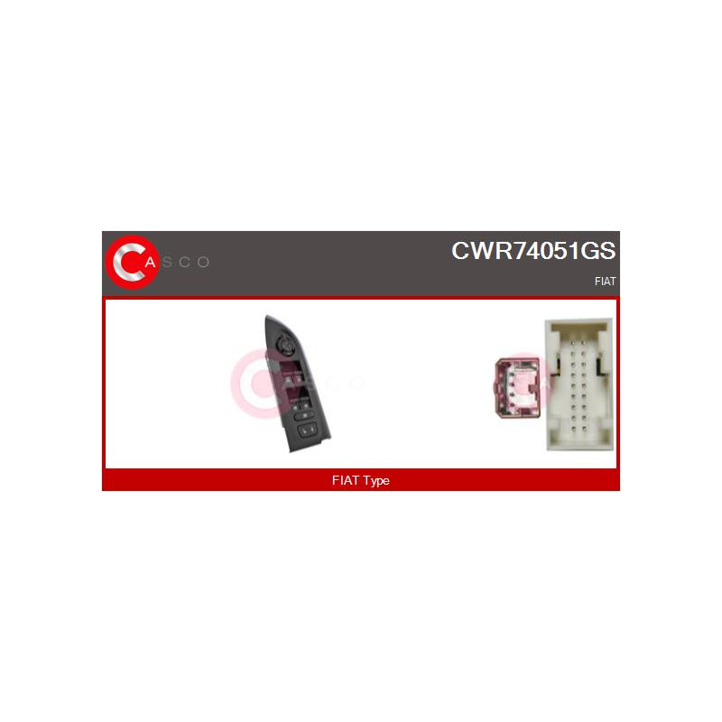 Interrupteur de vitres électriques CASCO