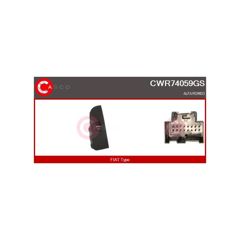 Interrupteur de vitres électriques CASCO