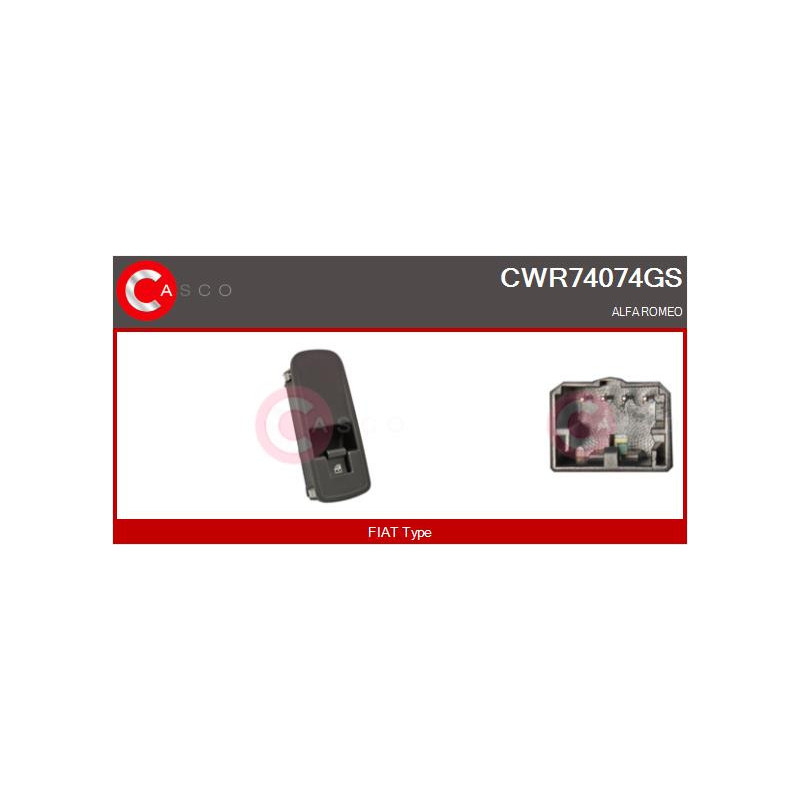 Interrupteur de vitres électriques CASCO