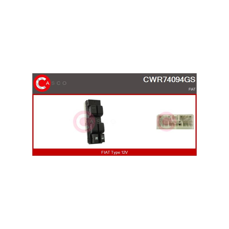 Interrupteur de vitres électriques CASCO