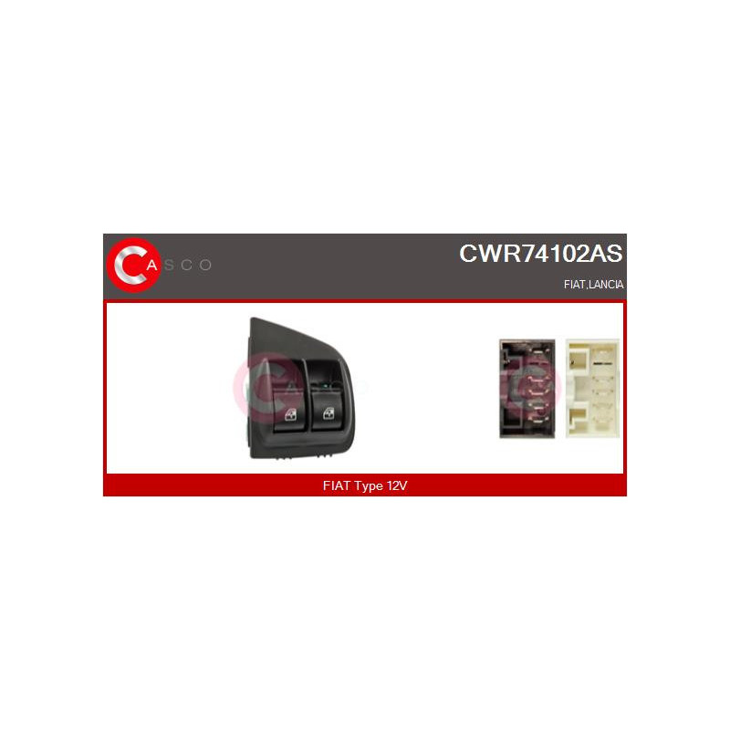 Interrupteur de vitres électriques CASCO