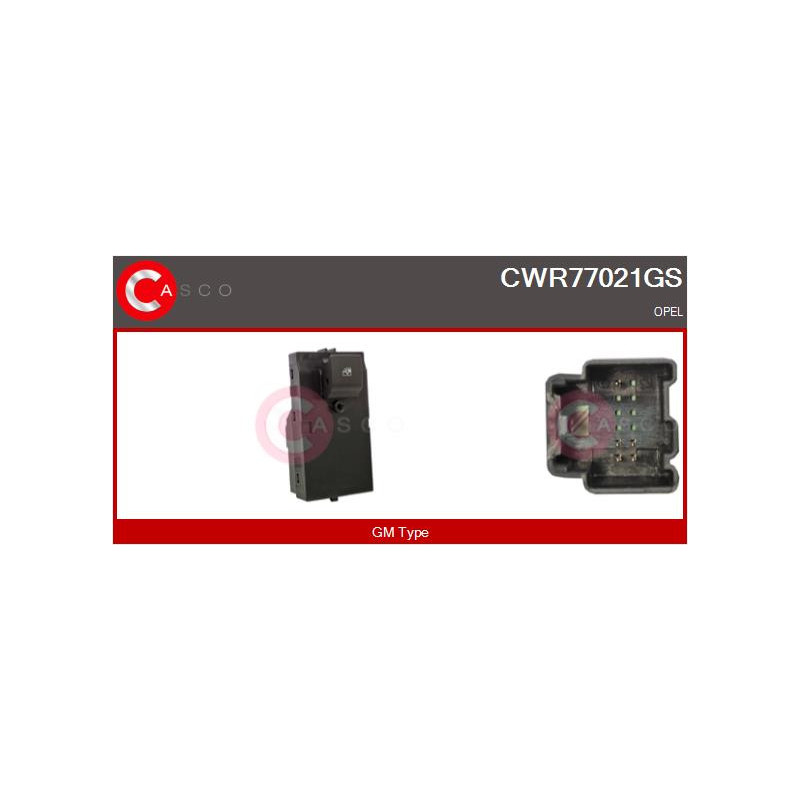 Interrupteur de vitres électriques CASCO