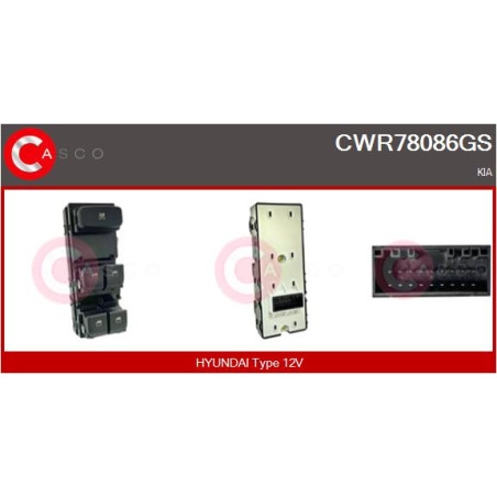 Interrupteur de vitres...