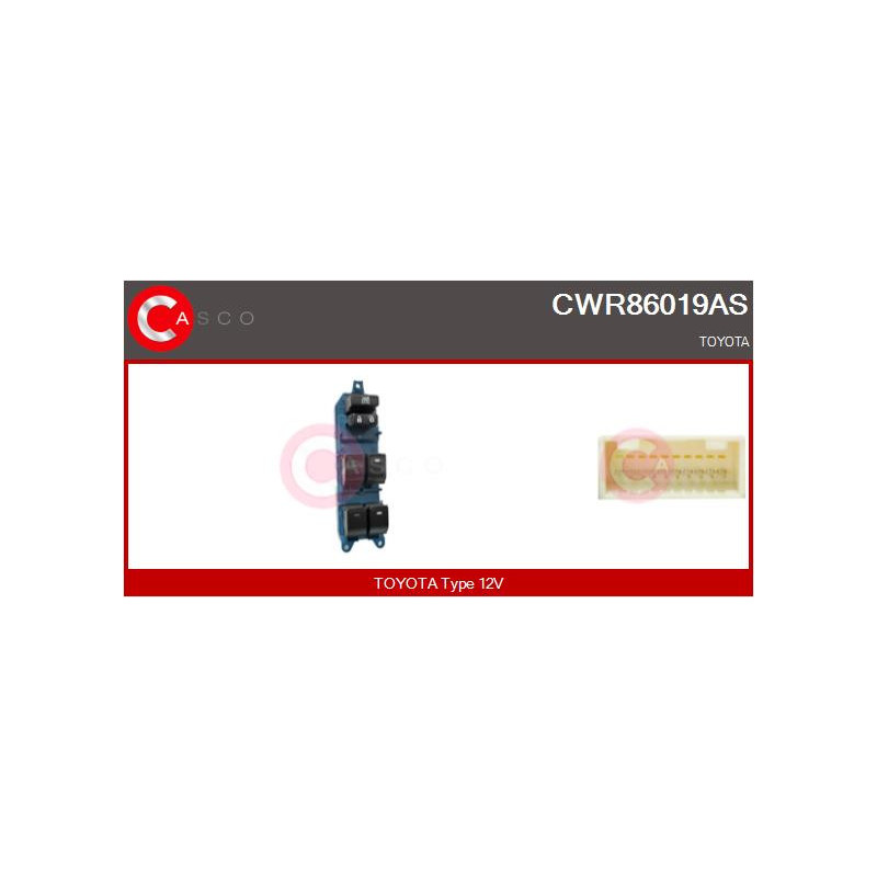 Interrupteur de vitres électriques CASCO