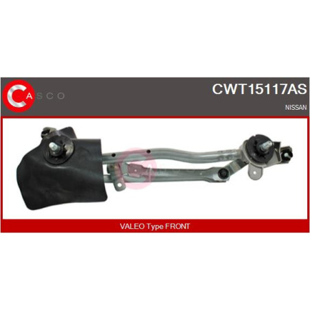 Tringlerie d'essuie-glace CASCO