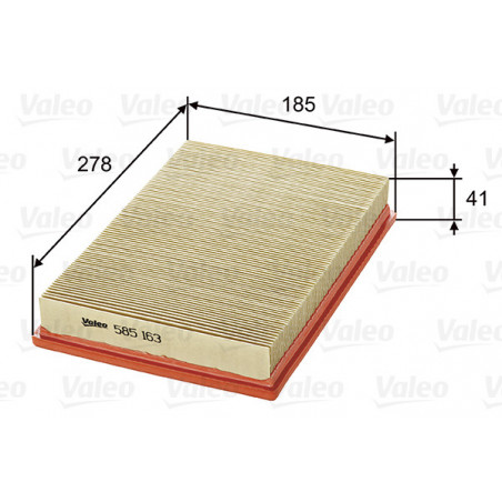 Filtre à air VALEO