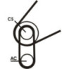 Kit de courroies d'accessoire CONTINENTAL CTAM