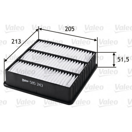 Filtre à air VALEO