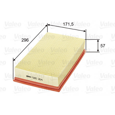 Filtre à air VALEO
