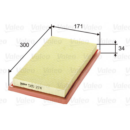Filtre à air VALEO
