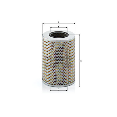 Filtre (système hydraulique de travail) MANN-FILTER