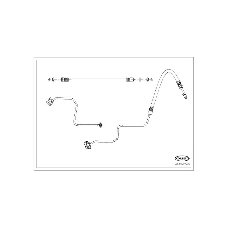 Flexible de frein CORTECO