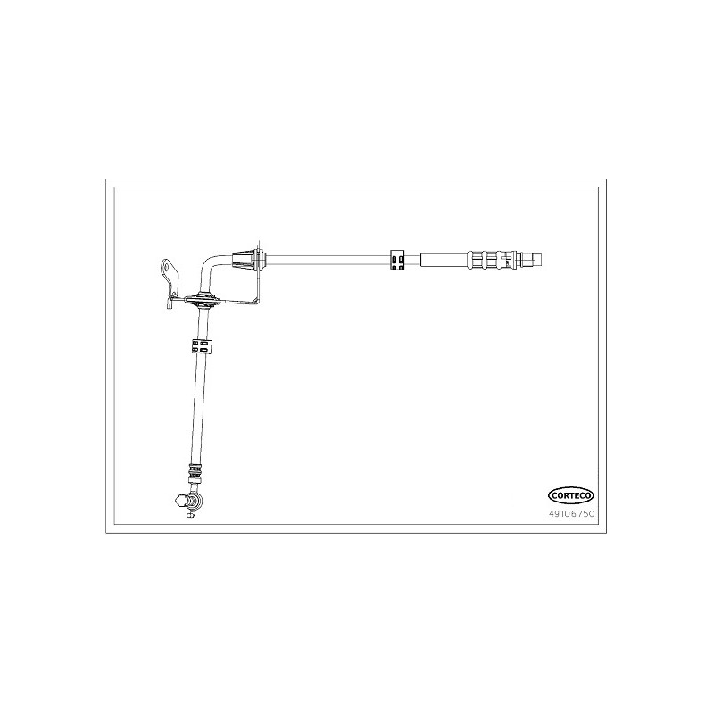 Flexible de frein CORTECO