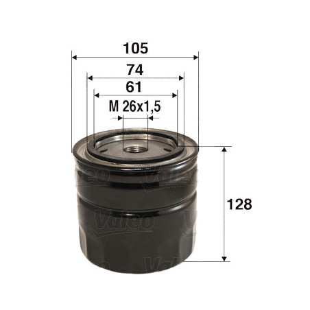 Filtre à huile VALEO