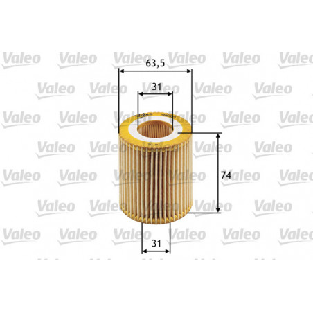 Filtre à huile VALEO