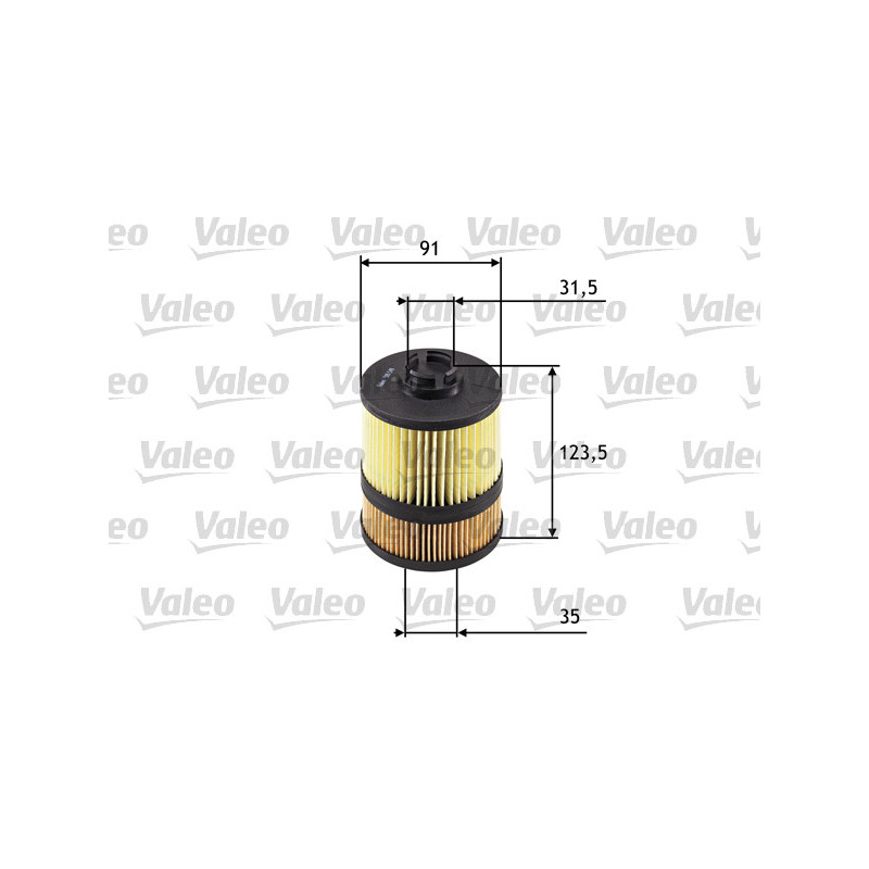 Filtre à huile VALEO
