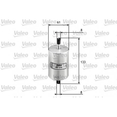 Filtre à carburant VALEO