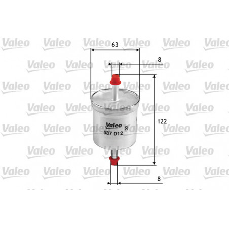 Filtre à carburant VALEO