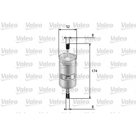 Filtre à carburant VALEO