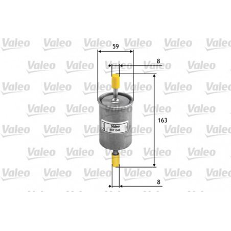 Filtre à carburant VALEO