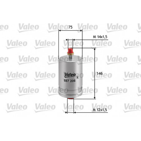 Filtre à carburant VALEO