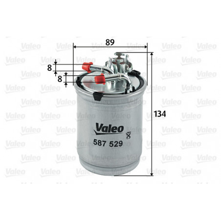 Filtre à carburant VALEO