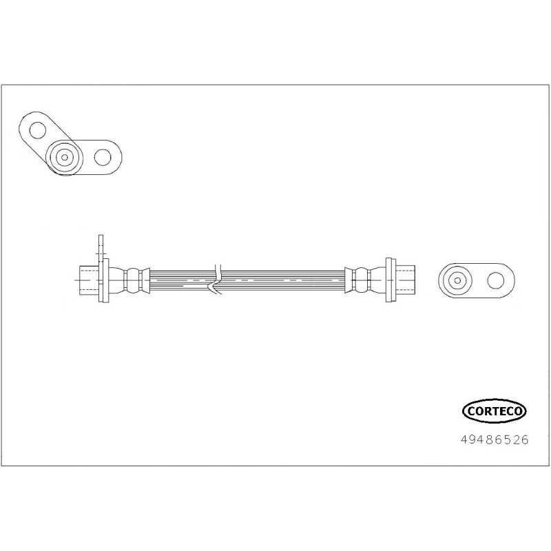 Flexible de frein CORTECO
