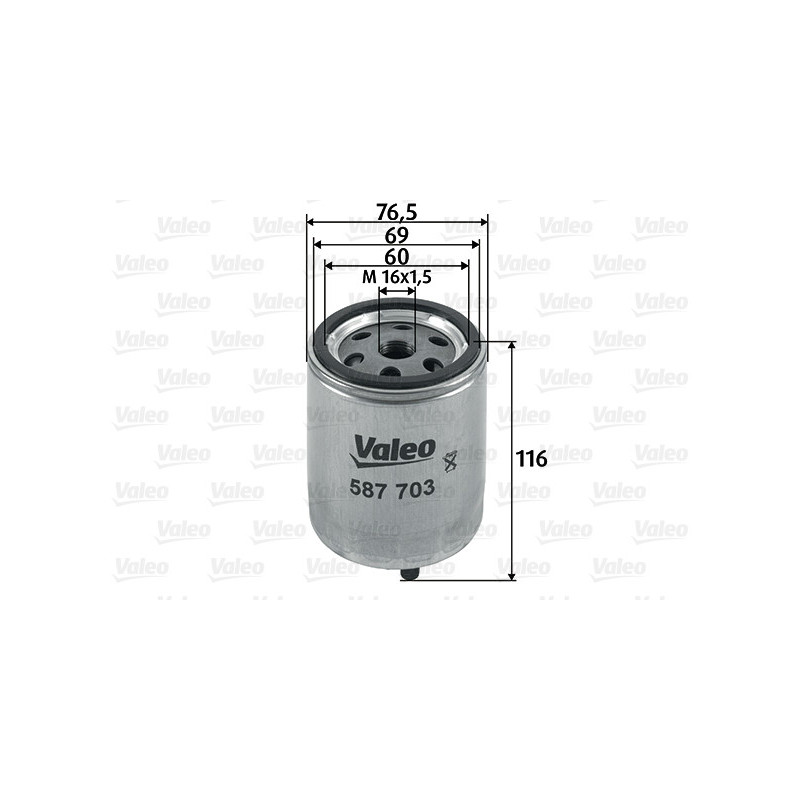 Filtre à carburant VALEO
