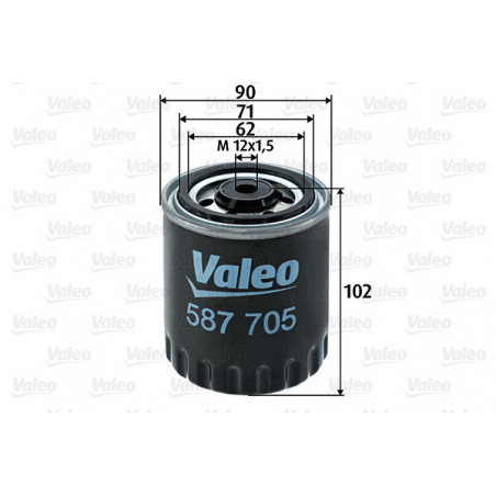 Filtre à carburant VALEO