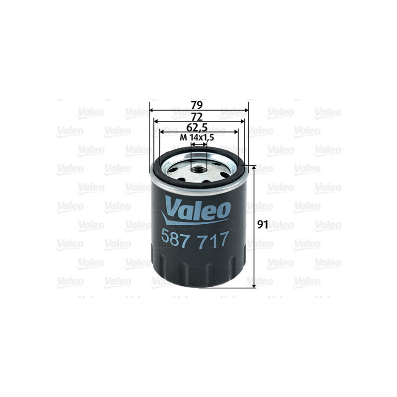 Filtre à carburant VALEO