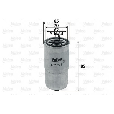 Filtre à carburant VALEO