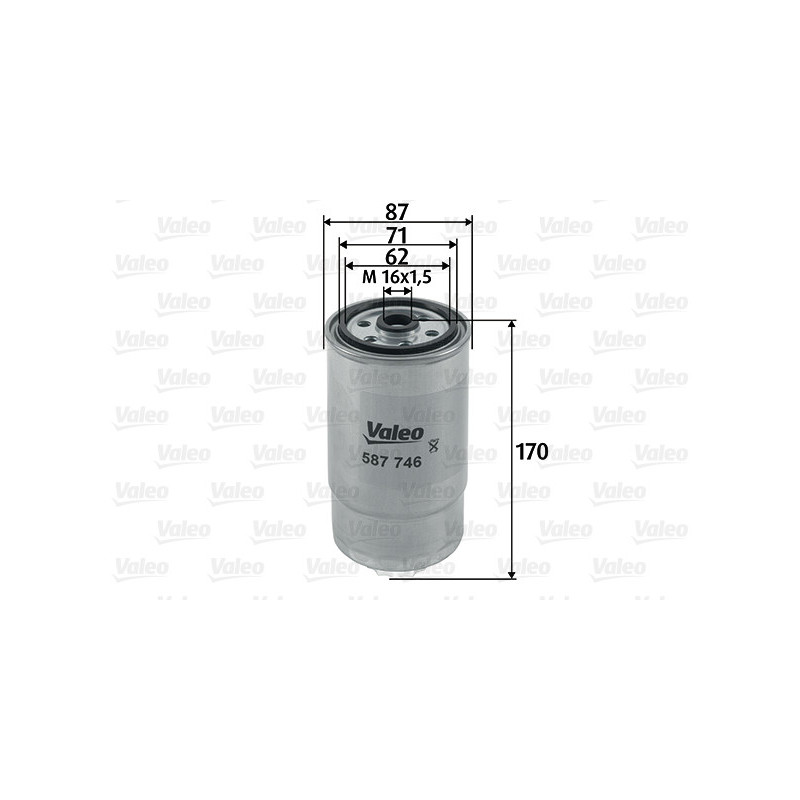 Filtre à carburant VALEO