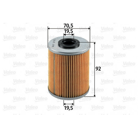 Filtre à carburant VALEO