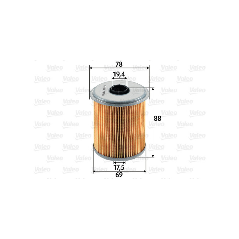Filtre à carburant VALEO