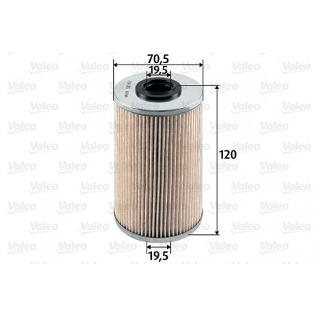 Filtre à carburant VALEO
