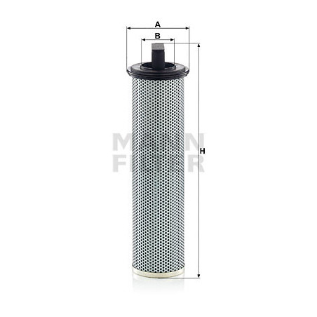 Filtre (système hydraulique de travail) MANN-FILTER
