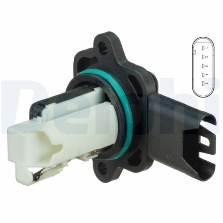 Débitmètre de masse d'air DELPHI