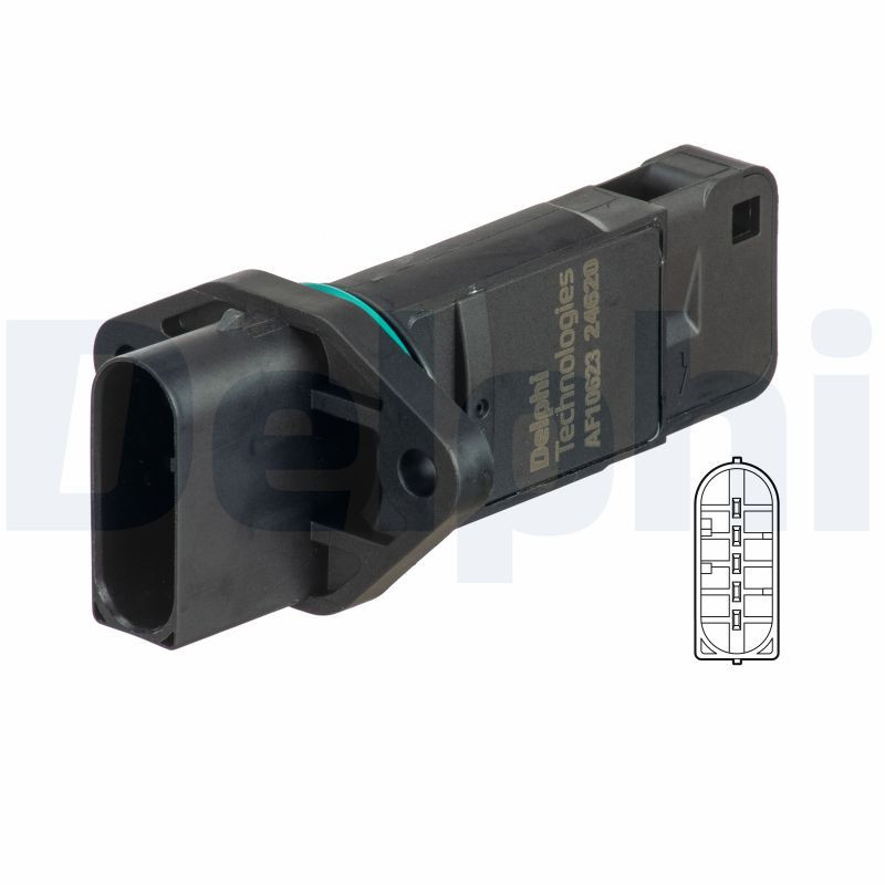 Débitmètre de masse d'air DELPHI