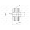 Poulie roue libre (alternateur) VALEO