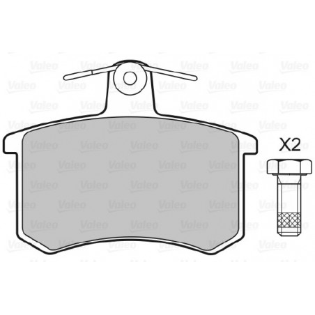 Jeu de quatre plaquettes de...