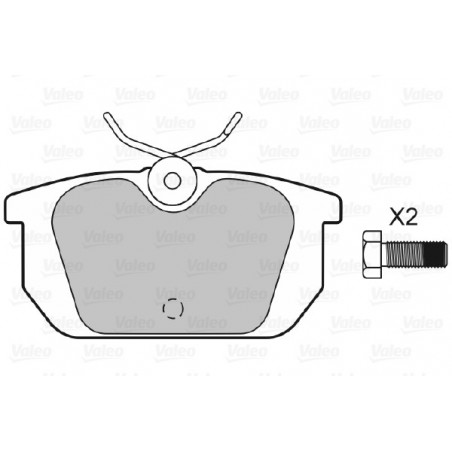 Jeu de quatre plaquettes de...