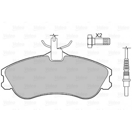 Jeu de quatre plaquettes de...