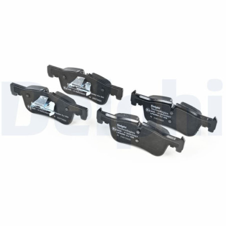 Jeu de quatre plaquettes de frein à disque DELPHI