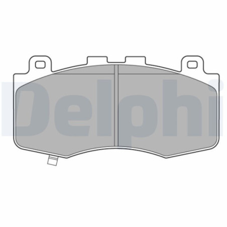 Jeu de quatre plaquettes de frein à disque DELPHI